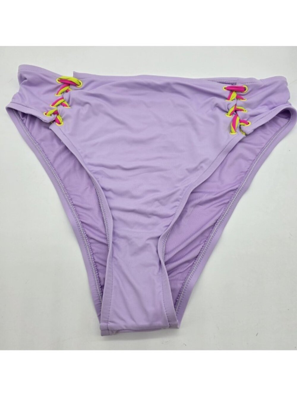 BCBGeneration Womens Bikini Bottom Size XL Light Purple Swimsuit Swim BCBG